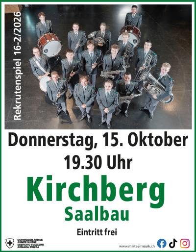 Konzert Rekrutenspiel 16-2/2026