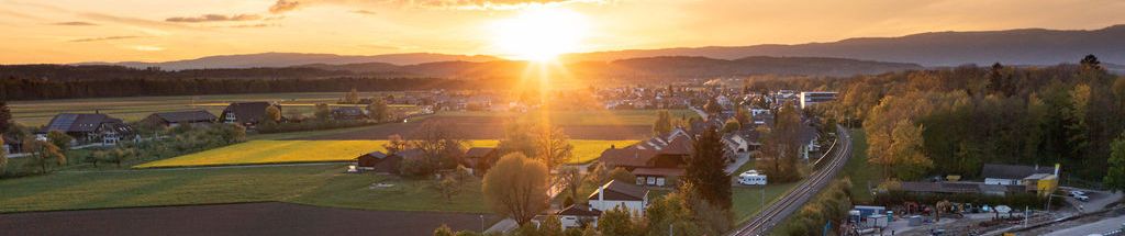 Banner Sonnenuntergang Rüdtligen; TW-FotoArt, Timon Wanzenried, Schwarzenburg