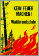Feuerverbot im Wald, generelles Verbot von Feuerwerk